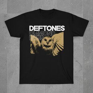 Alternative Metal Graphic T-Shirt – Owl Vintage Music Style Tee